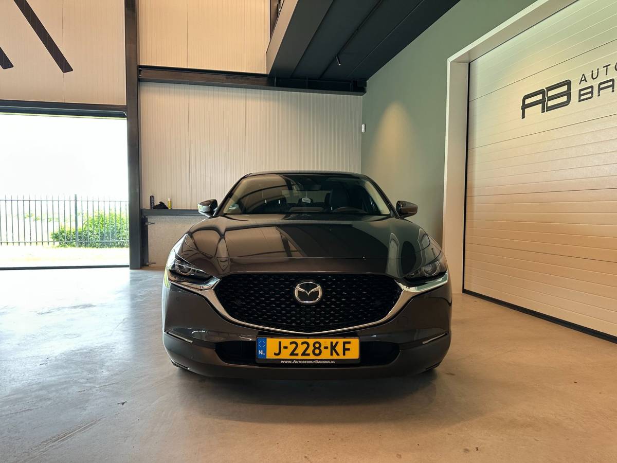 Mazda CX-30 Mazda CX-30 2.0 e-SkyActiv-X M HYBRID AUTOMAAT LUXURY|NAVIGATIE|CLIMA AIRCO|ADAPTIVE CRUISE|BOSE|MEMORY SEATS|XENON|TREKHAAK|LEDER