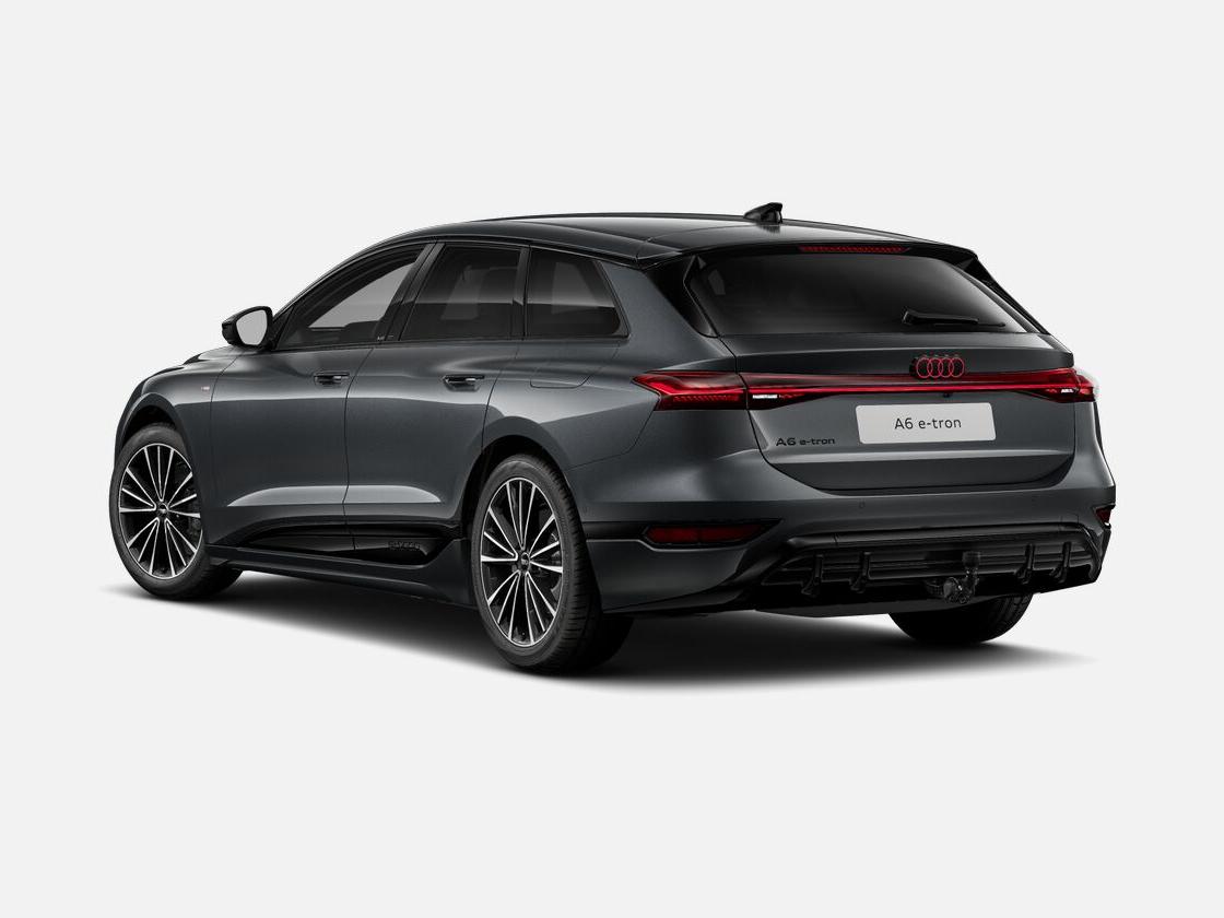 Audi A6 Avant e-tron Audi A6 Avant e-tron S edition 83 kWh 286 PK · Trekhaak elek. wegklapbaar · Optiekpakket zwart · Zwart lederen sportstoelen