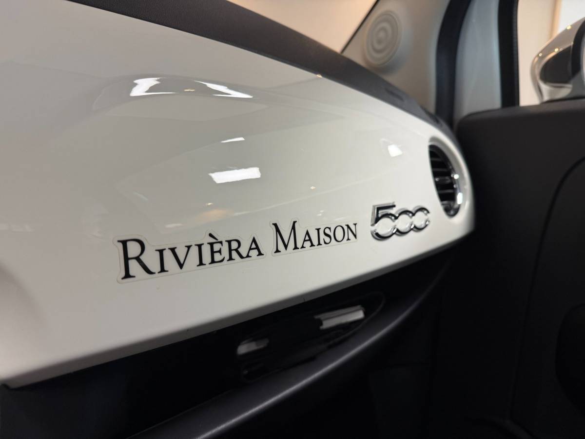 Fiat 500 Fiat 500 0.9 TwinAir Turbo Rivièra Maison*1ste Eigenaar/Special Edition!* Pano|Leer|Climate|PDC|All-seasons|NAP