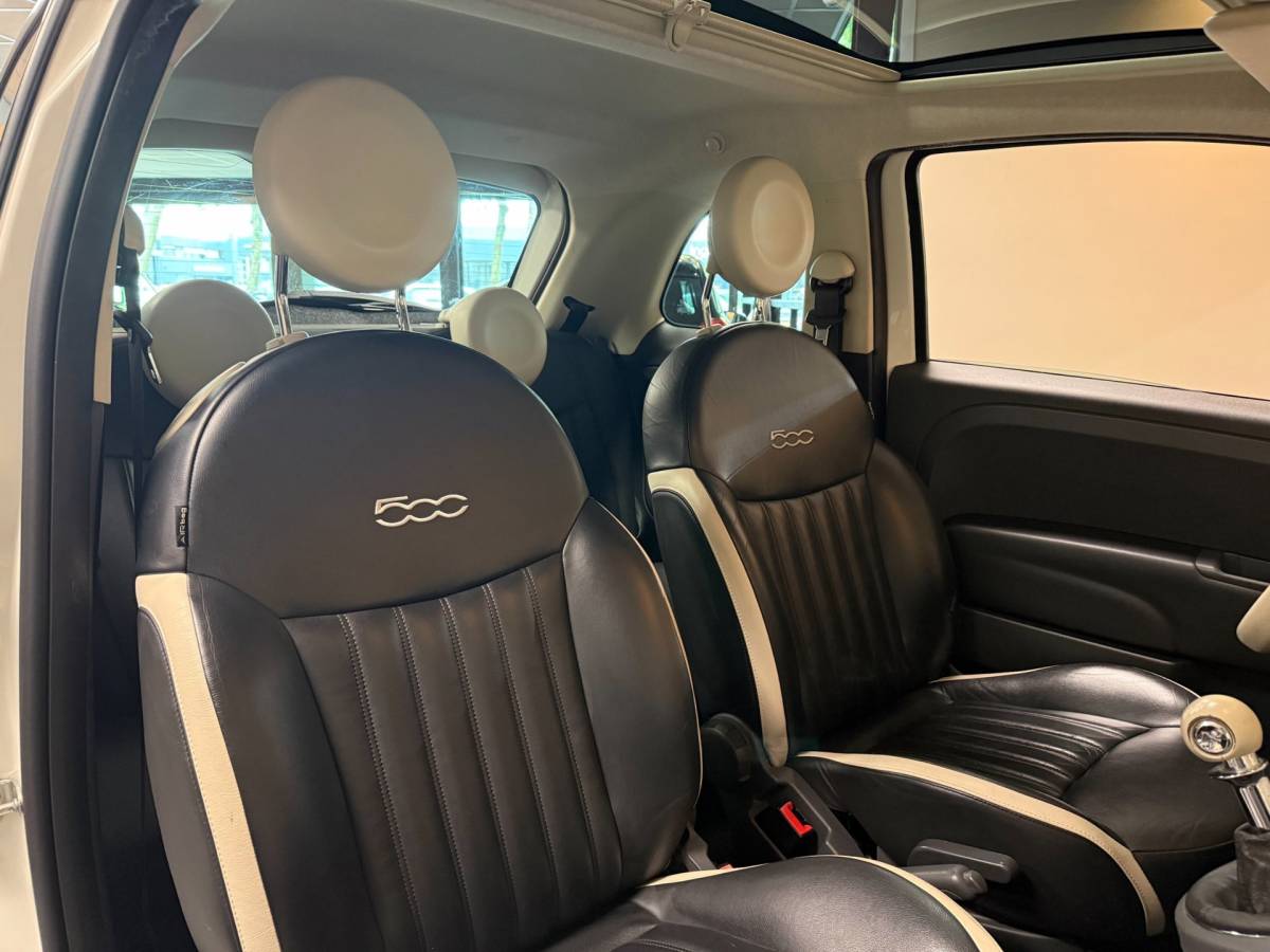 Fiat 500 Fiat 500 0.9 TwinAir Turbo Rivièra Maison*1ste Eigenaar/Special Edition!* Pano|Leer|Climate|PDC|All-seasons|NAP