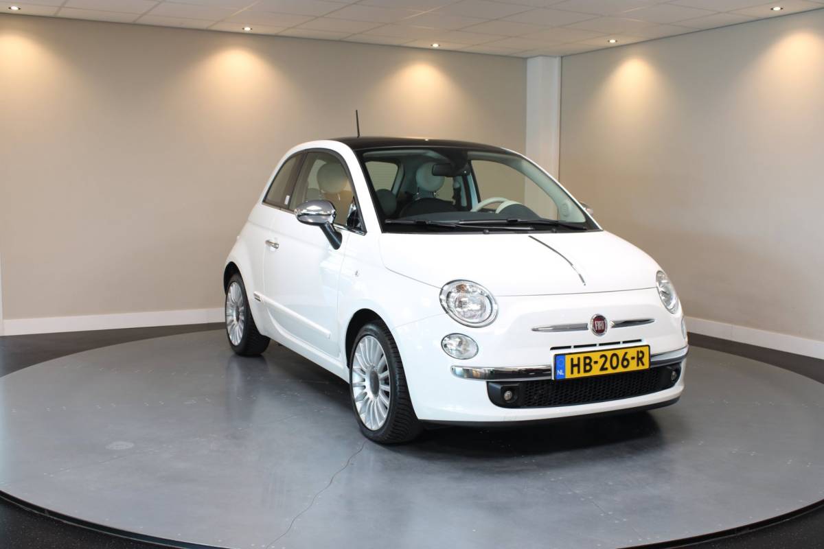 Fiat 500 Fiat 500 0.9 TwinAir Turbo Rivièra Maison*1ste Eigenaar/Special Edition!* Pano|Leer|Climate|PDC|All-seasons|NAP