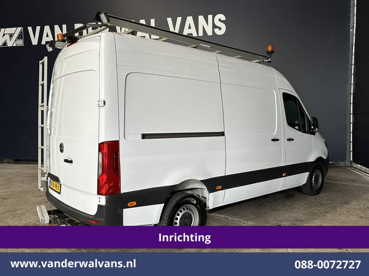 Mercedes-Benz Sprinter Mercedes-Benz Sprinter 316 CDI 164pk 2800kg Trekhaak L2H2 Inrichting Euro6 Airco | Omvormer | Imperiaal | Camera Apple Carplay, Cruisecontrol, Android Auto, Parkeersensoren