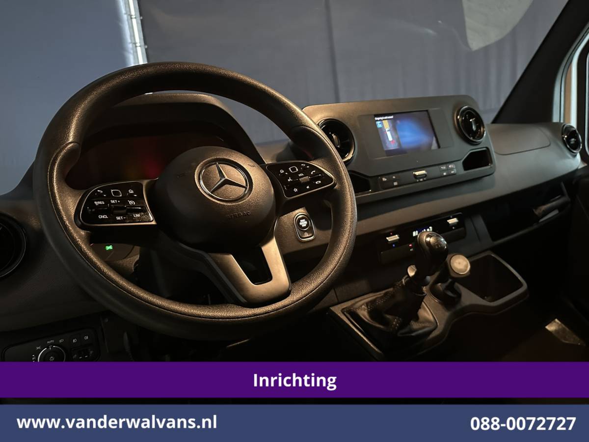 Mercedes-Benz Sprinter Mercedes-Benz Sprinter 316 CDI 164pk 2800kg Trekhaak L2H2 Inrichting Euro6 Airco | Omvormer | Imperiaal | Camera Apple Carplay, Cruisecontrol, Android Auto, Parkeersensoren