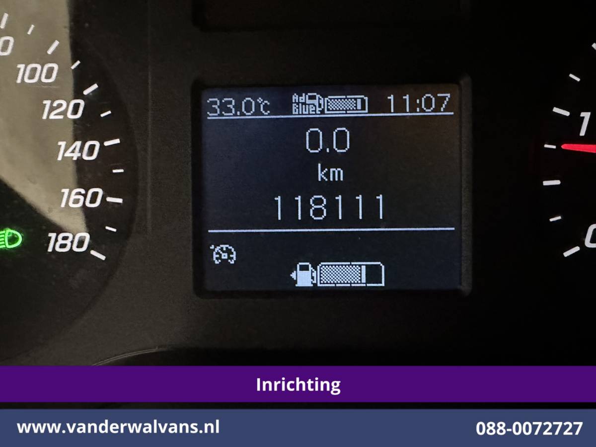 Mercedes-Benz Sprinter Mercedes-Benz Sprinter 316 CDI 164pk 2800kg Trekhaak L2H2 Inrichting Euro6 Airco | Omvormer | Imperiaal | Camera Apple Carplay, Cruisecontrol, Android Auto, Parkeersensoren