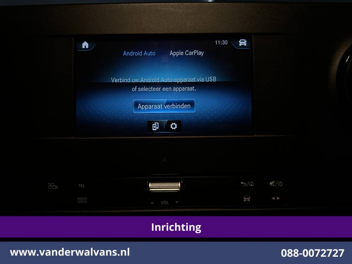 Mercedes-Benz Sprinter Mercedes-Benz Sprinter 316 CDI 164pk 2800kg Trekhaak L2H2 Inrichting Euro6 Airco | Omvormer | Imperiaal | Camera Apple Carplay, Cruisecontrol, Android Auto, Parkeersensoren