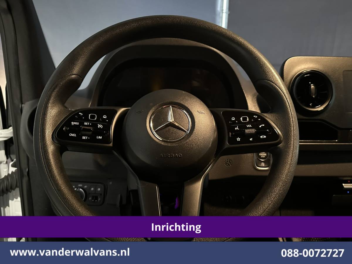 Mercedes-Benz Sprinter Mercedes-Benz Sprinter 316 CDI 164pk 2800kg Trekhaak L2H2 Inrichting Euro6 Airco | Omvormer | Imperiaal | Camera Apple Carplay, Cruisecontrol, Android Auto, Parkeersensoren