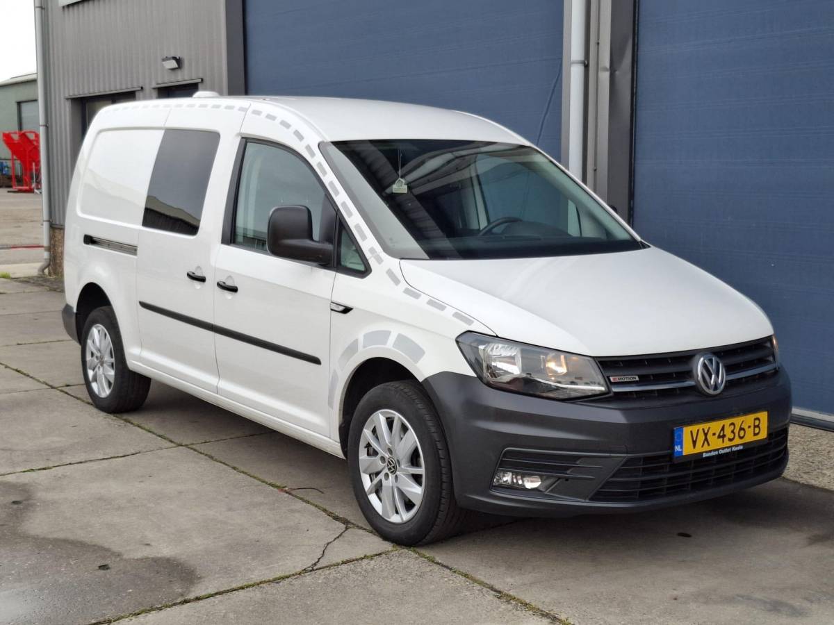 Volkswagen Caddy Volkswagen Caddy 2.0 TDI L2H1 BMT 4Motion Maxi Highline DUBBELE SCHUIFDEUR / AUTOMAAT / EURO 6 / 4X4 / NAVI