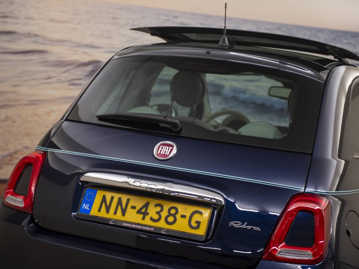 Fiat 500 Fiat 500 0.9 Turbo Riva, NL auto dus met NAP! incl garantie. Schuifdak.