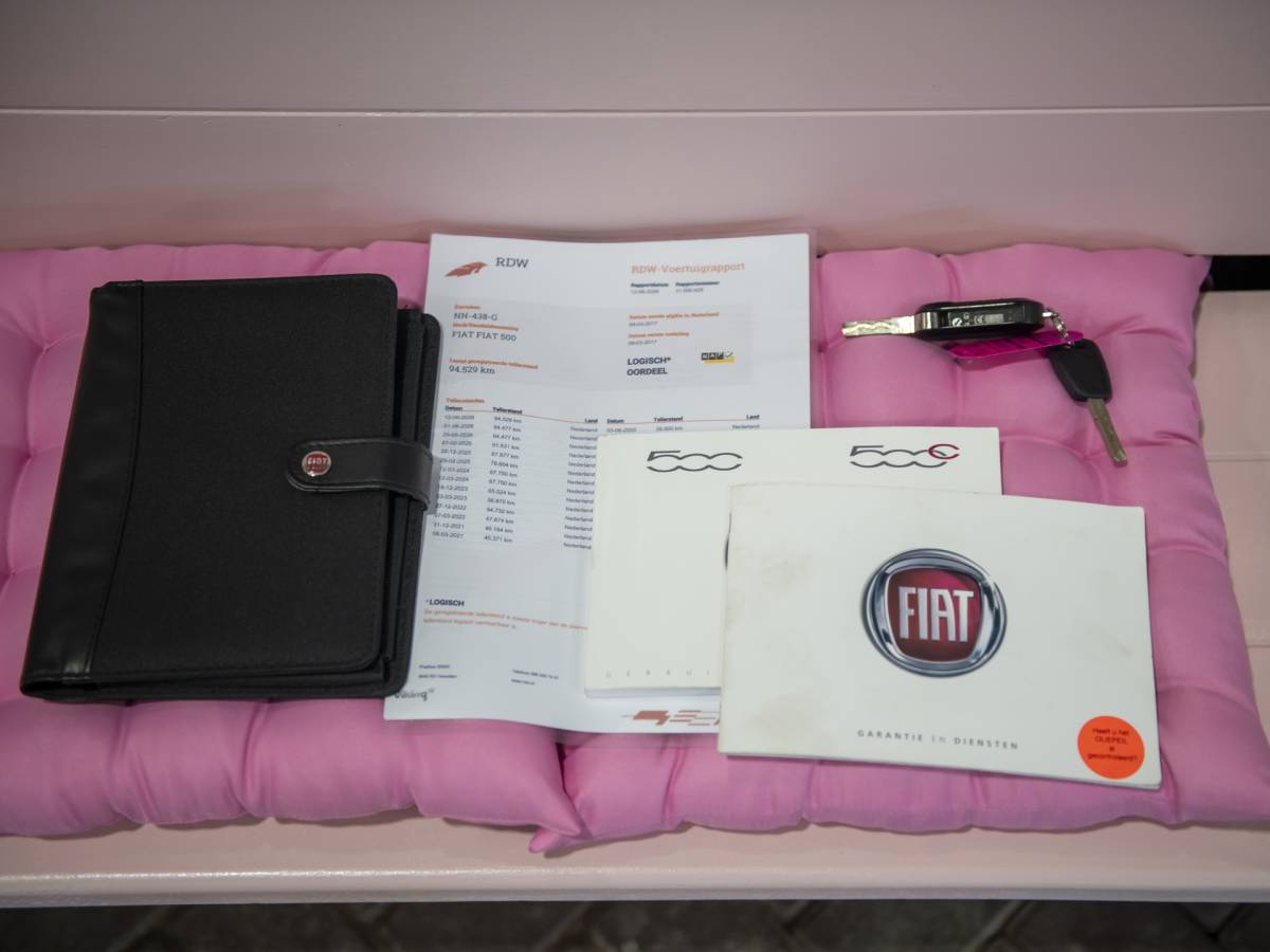 Fiat 500 Fiat 500 0.9 Turbo Riva, NL auto dus met NAP! incl garantie. Schuifdak.