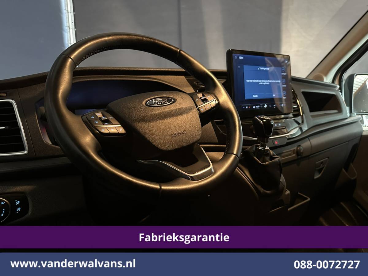 Ford Transit Ford Transit 2.0 TDCI 130pk L4H3 Fabrieksgarantie Jumbo Euro6 Airco | Camera | Apple Carplay | Cruisecontrol | Verwarmde voorruit Android Auto, Parkeersensoren, Bijrijdersbank