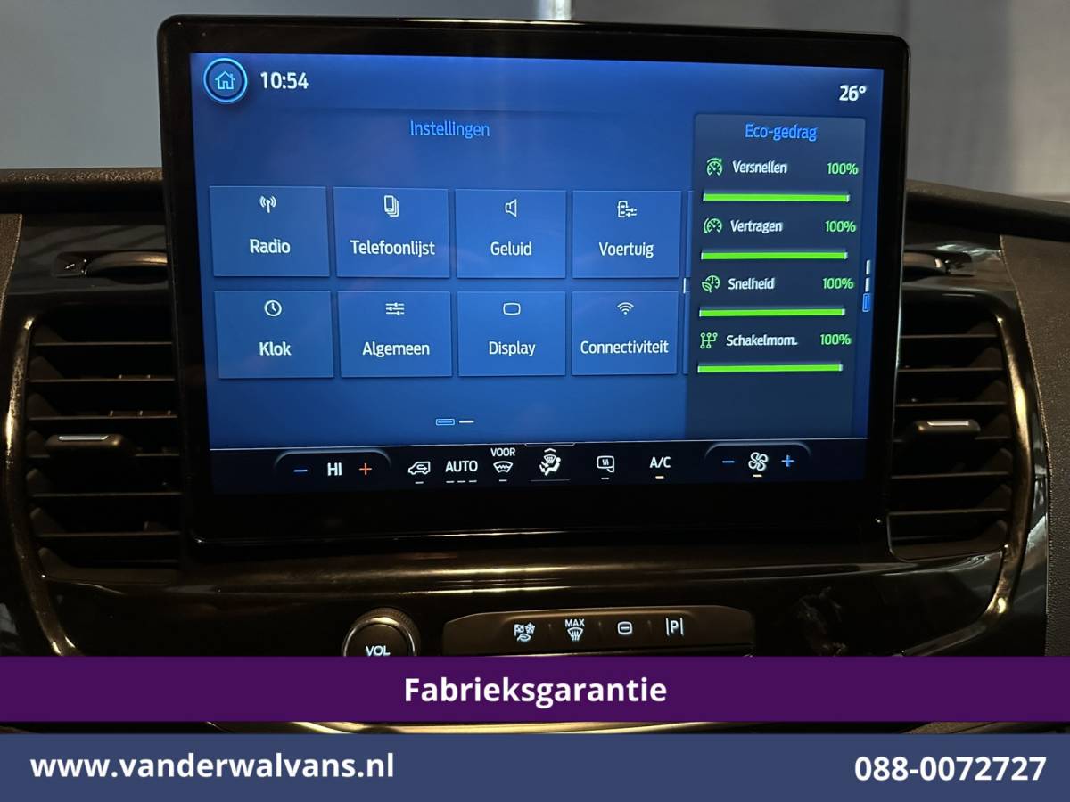 Ford Transit Ford Transit 2.0 TDCI 130pk L4H3 Fabrieksgarantie Jumbo Euro6 Airco | Camera | Apple Carplay | Cruisecontrol | Verwarmde voorruit Android Auto, Parkeersensoren, Bijrijdersbank