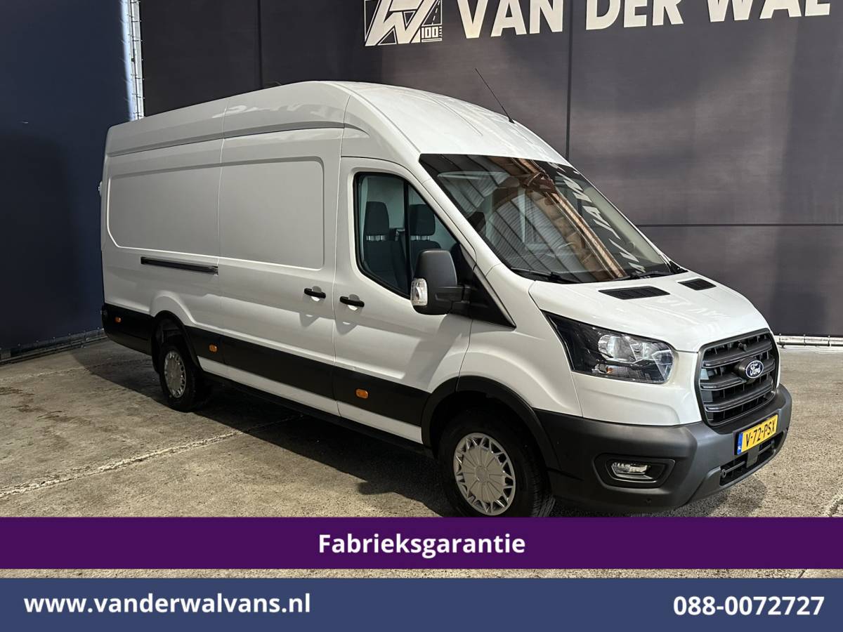 Ford Transit Ford Transit 2.0 TDCI 130pk L4H3 Fabrieksgarantie Jumbo Euro6 Airco | Camera | Apple Carplay | Cruisecontrol | Verwarmde voorruit Android Auto, Parkeersensoren, Bijrijdersbank