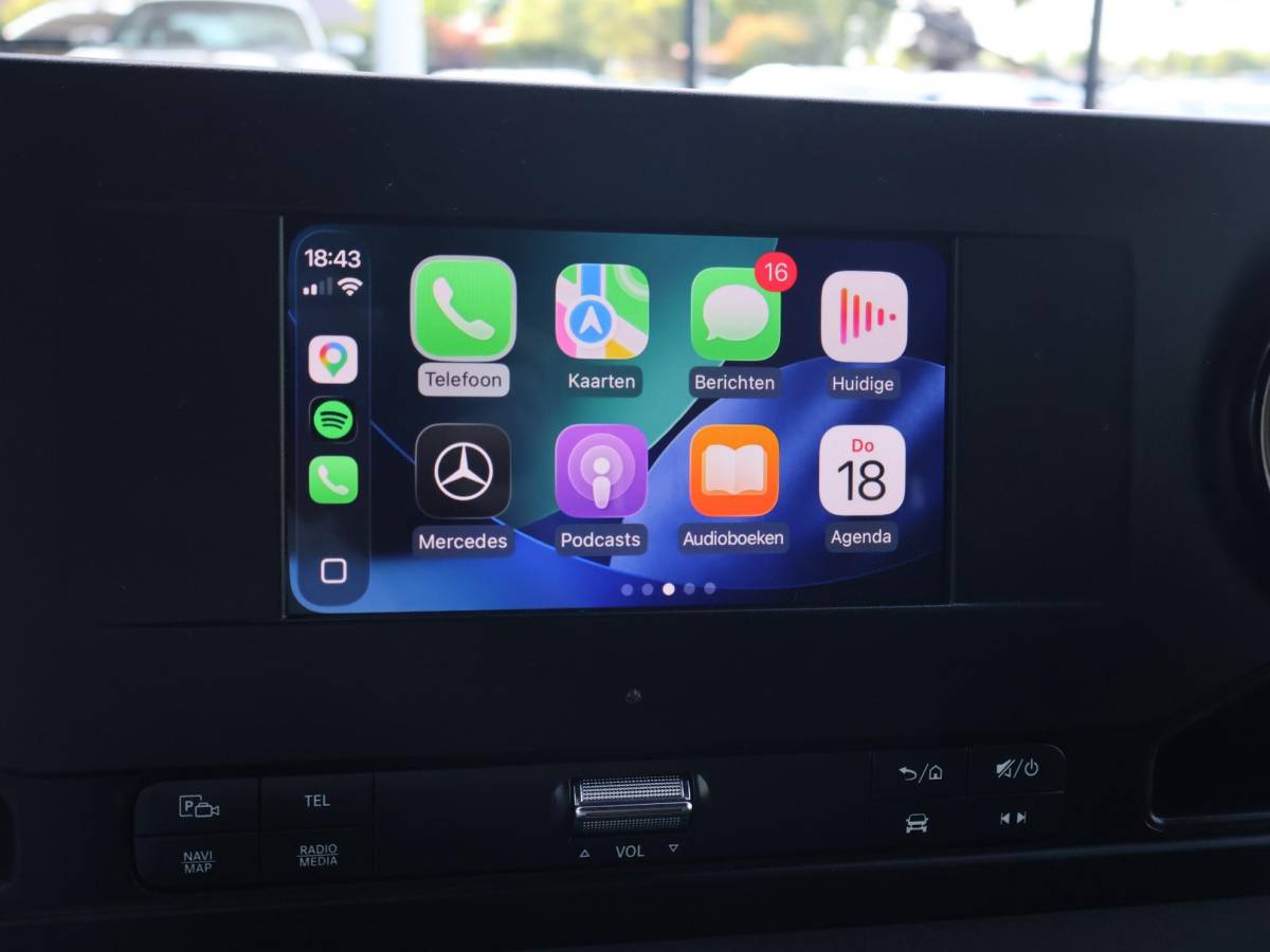 Mercedes-Benz Sprinter Mercedes-Benz Sprinter 315 1.9 CDI 150 PK AUT9 L3H2 + LED | CAMERA | NAVIGATIE | CARPLAY | PDC | CRUISE | MF STUUR