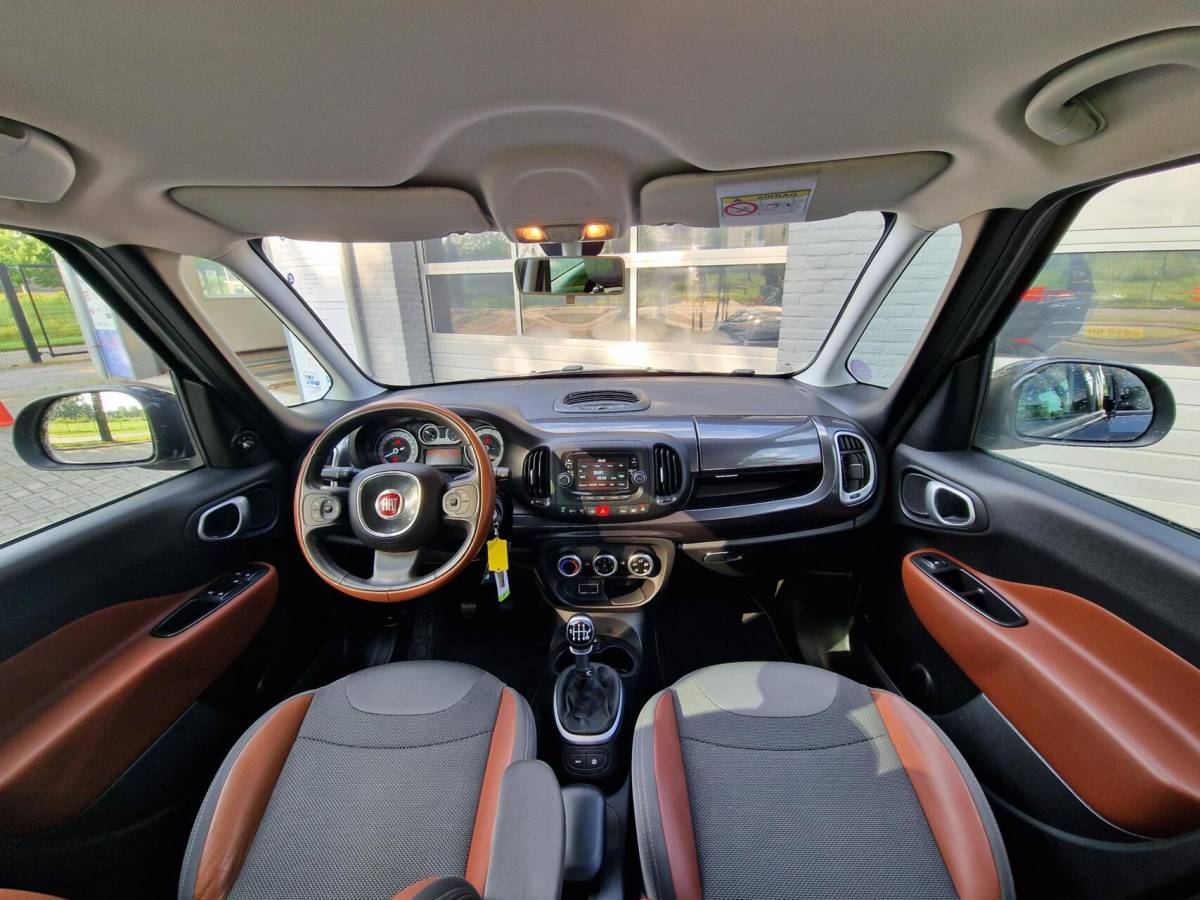 Fiat 500L Fiat 500 L 0.9 TwinAir Trekking|Airco|Cruise|Trekhaak|Navi|77.642KM|