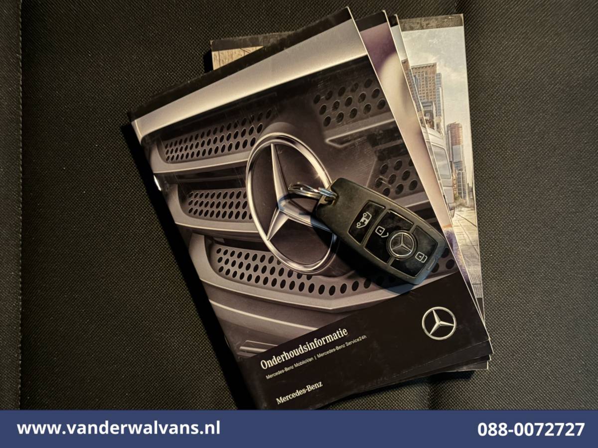 Mercedes-Benz Sprinter Mercedes-Benz Sprinter 317 CDI 170pk 3500kg Trekhaak L2H2 Euro6 Airco | Camera | Apple Carplay | Cruisecontrol Android Auto, Parkeersensoren