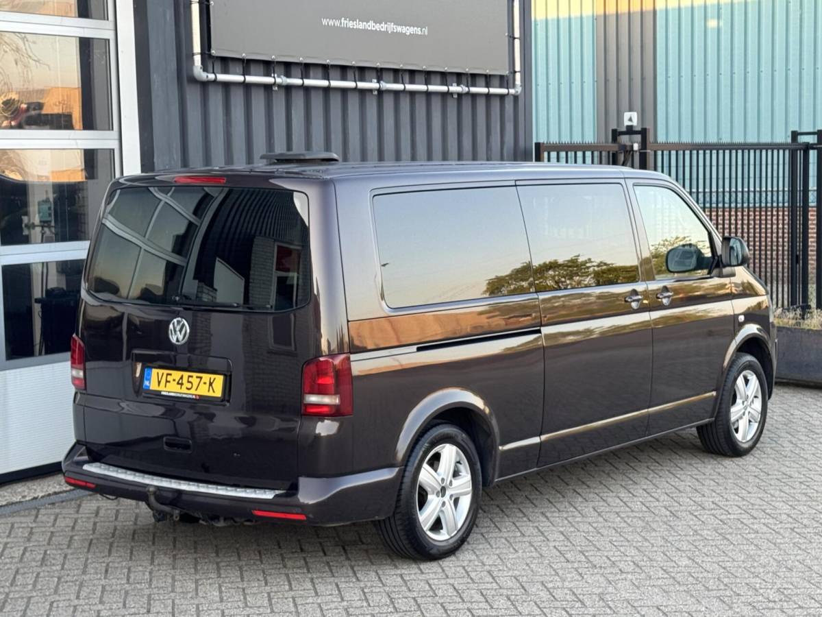 Volkswagen Transporter Volkswagen Transporter 2.0 TDI Highline Dubbele Cabine Trekhaak/Leer/Cruise/Navi/PDC/Bluetooth