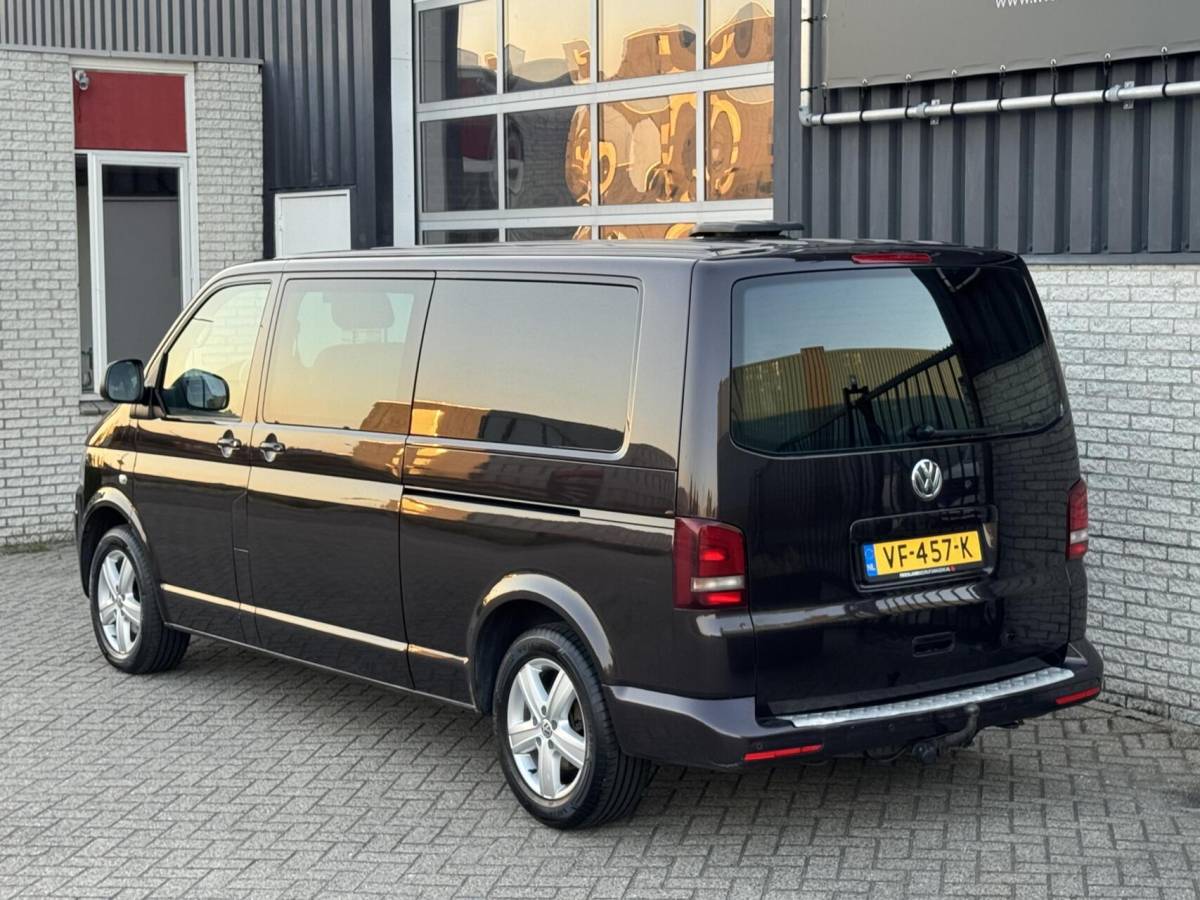 Volkswagen Transporter Volkswagen Transporter 2.0 TDI Highline Dubbele Cabine Trekhaak/Leer/Cruise/Navi/PDC/Bluetooth
