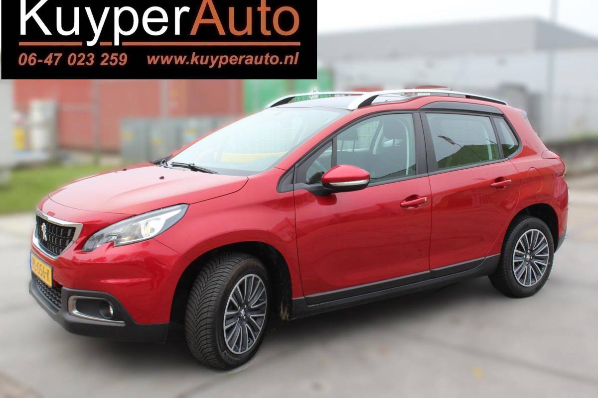 Peugeot 2008 Peugeot 2008 1.2 PureTech Blue Lion nap AUTOMAAT PANORAMA MULTIMEDIA NAVI AIRCO CRUISE TREKHAAK ETC