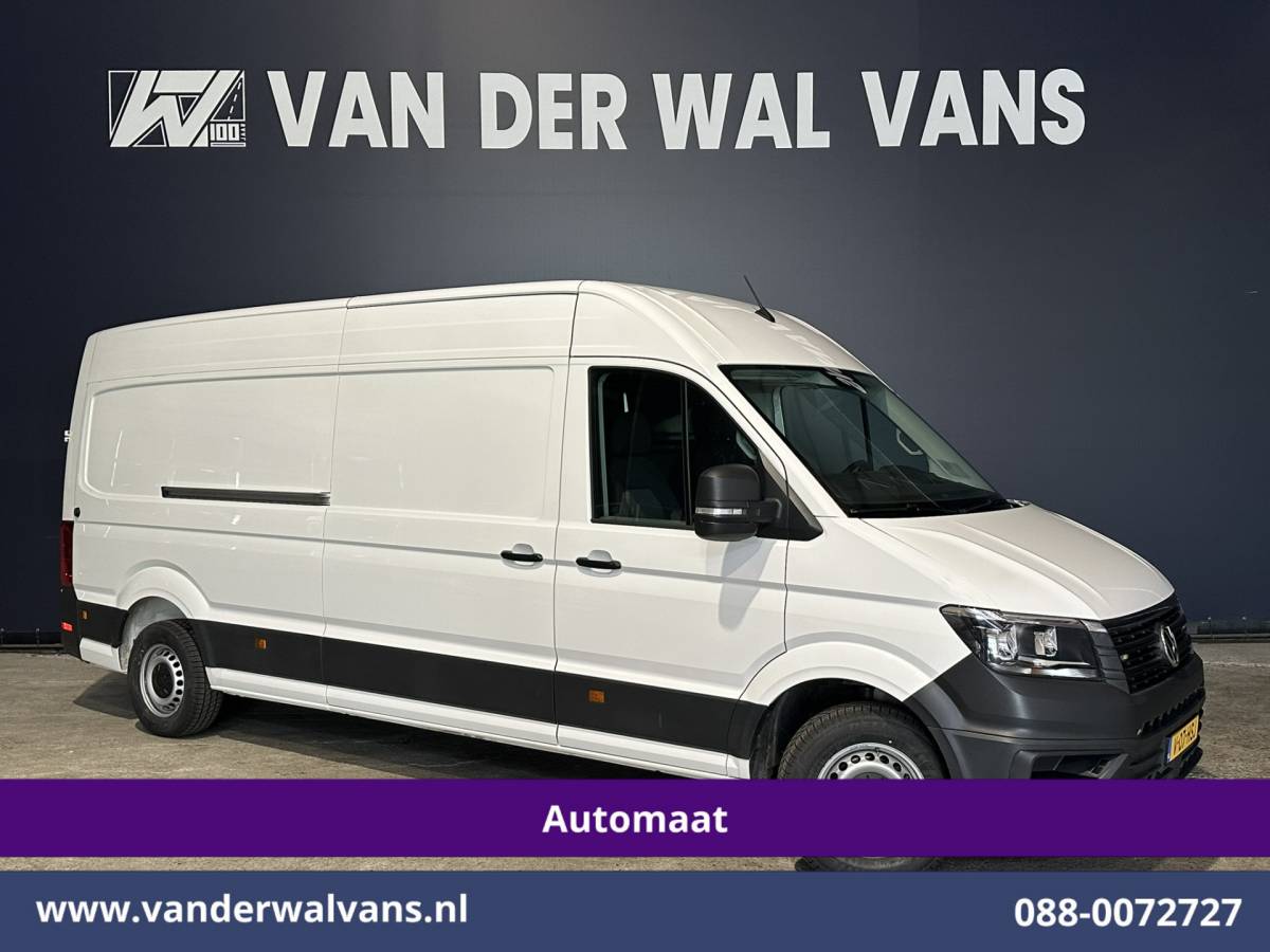 Volkswagen Crafter Volkswagen Crafter 2.0 TDI 140pk Automaat L4H3 L3H2 Euro6 Airco | Camera | Apple Carplay Android Auto, Chauffeursstoel, Stoelverwarming, 3000kg Trekhaak