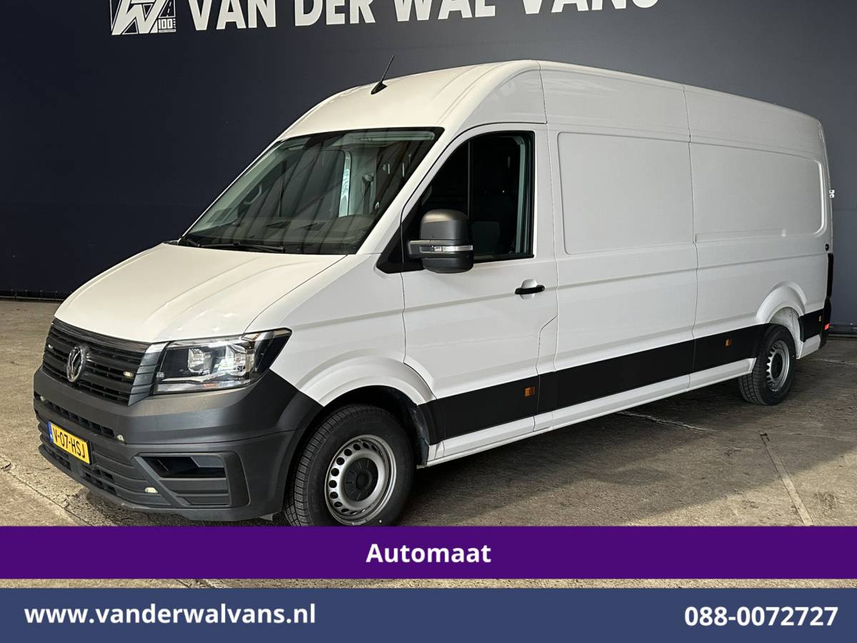 Volkswagen Crafter Volkswagen Crafter 2.0 TDI 140pk Automaat L4H3 L3H2 Euro6 Airco | Camera | Apple Carplay Android Auto, Chauffeursstoel, Stoelverwarming, 3000kg Trekhaak
