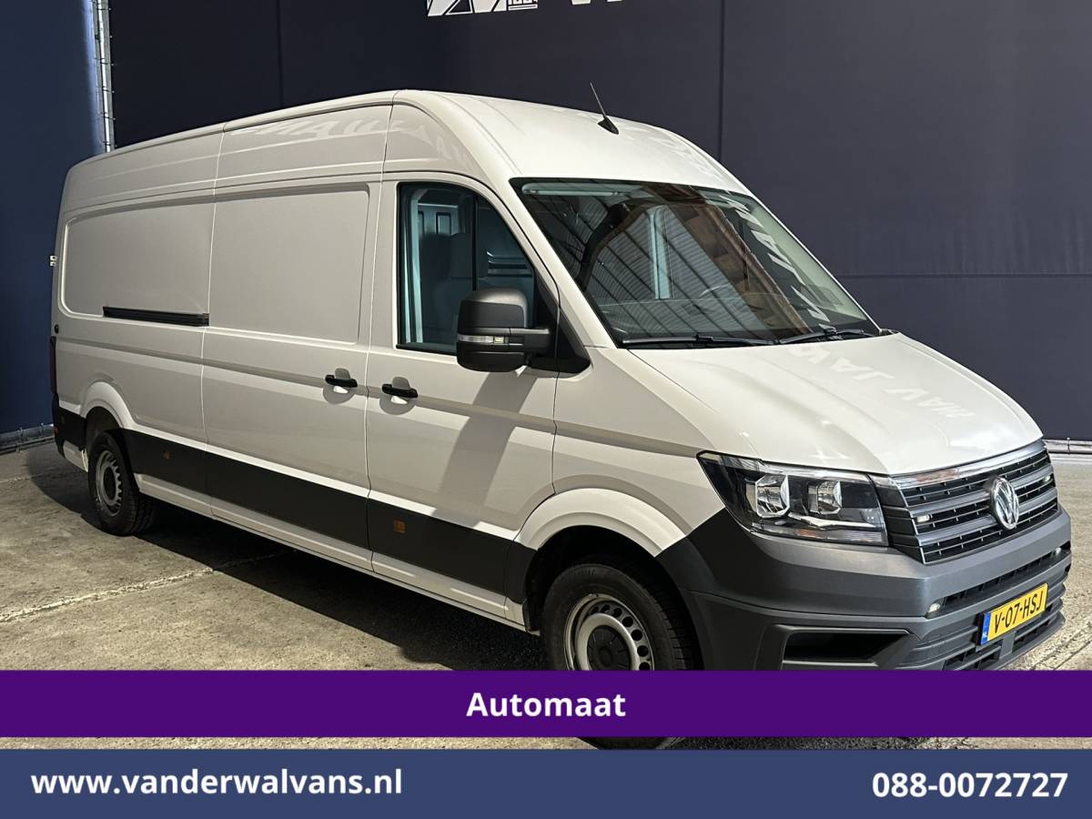 Volkswagen Crafter Volkswagen Crafter 2.0 TDI 140pk Automaat L4H3 L3H2 Euro6 Airco | Camera | Apple Carplay Android Auto, Chauffeursstoel, Stoelverwarming, 3000kg Trekhaak