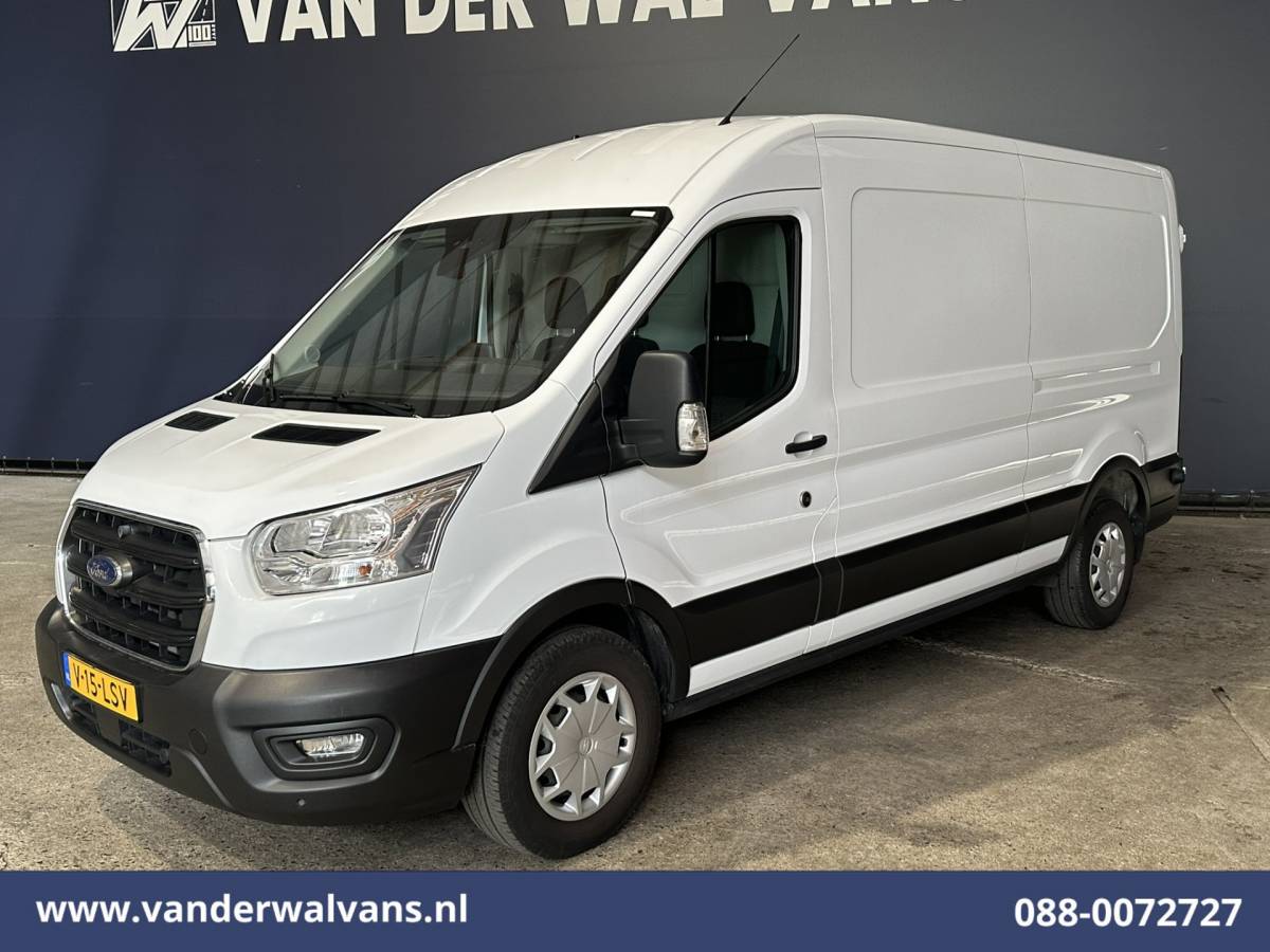 Ford Transit Ford Transit 2.0 TDCI 131pk L3H2 Euro6 Airco | Camera | Navigatie | Apple Carplay | Stoelverwarming Cruisecontrol, Android auto, Verwarmde voorruit, Parkeersensoren, Bijrijdersbank, 2500kg trekvermogen