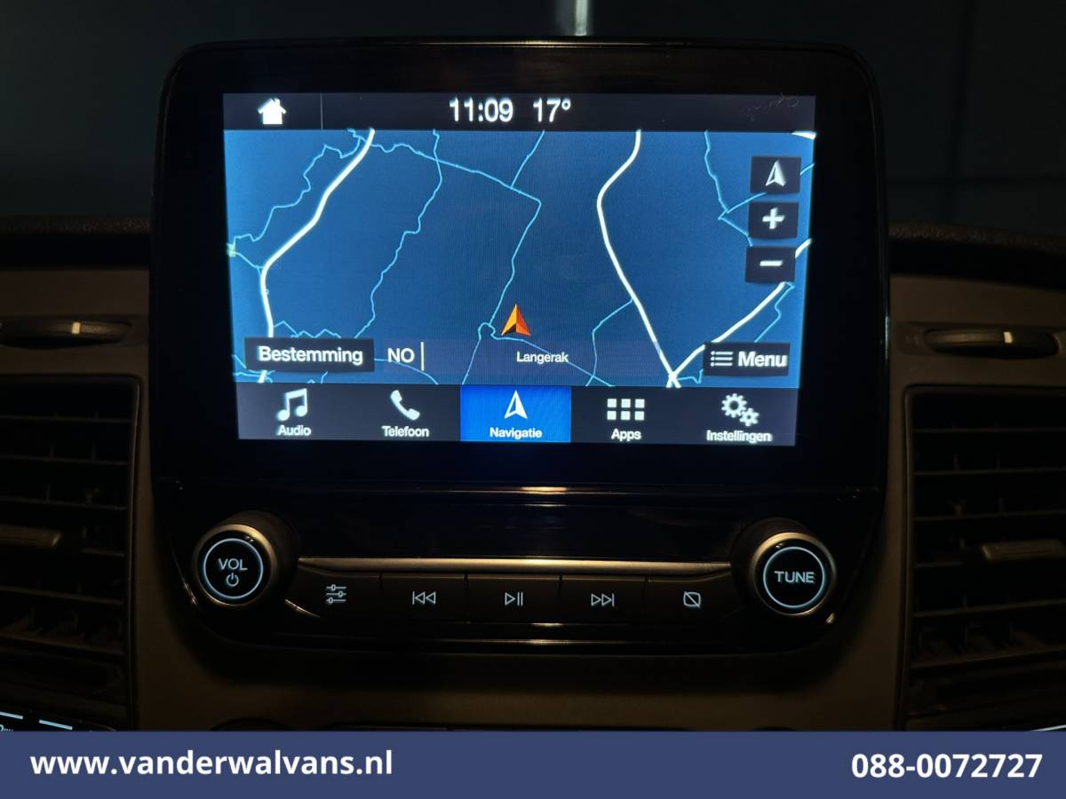 Ford Transit Custom Ford Transit Custom 2.0 TDCI L2H1 Euro6  Airco | Navigatie | Apple Carplay | Cruisecontrol | Stoelverwarming LED, parkeersensoren, android auto, verwarmde voorruit, bijrijdersbank