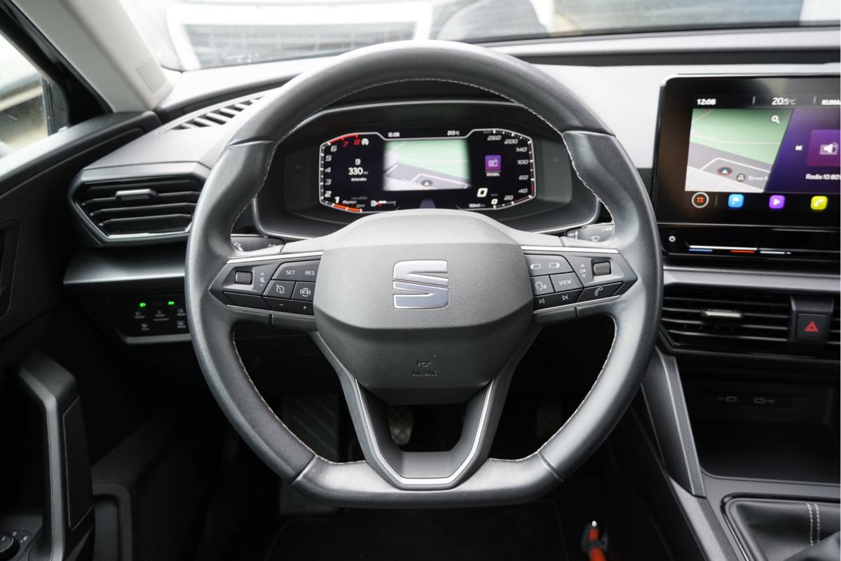 SEAT Leon SEAT Leon Sportstourer 1.0 TSI Reference BJ2021 Lmv 16″ | Led | Pdc | Navi | App-Connect | Climate control | Cruise control | Getint glas