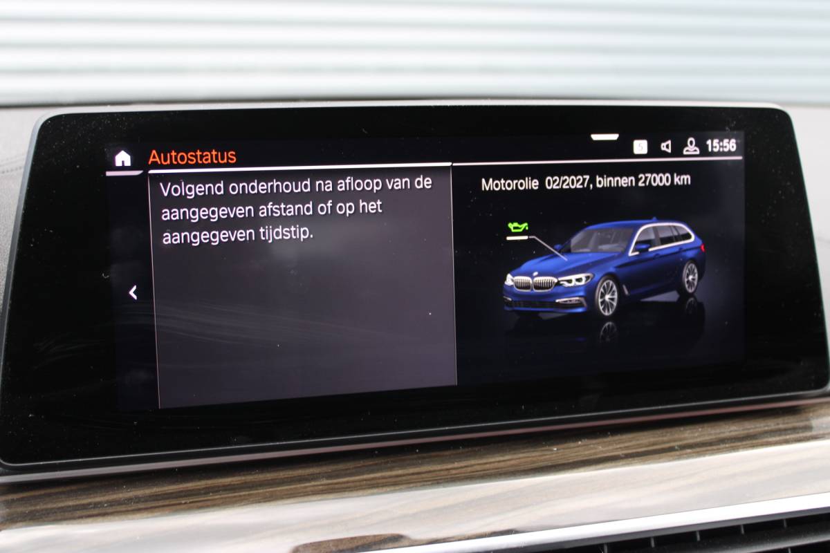 BMW 5 Serie BMW 5-serie Touring 520i Luxuryline Full-Led Comfort-Zetels Dakota-Leer 360-Camera