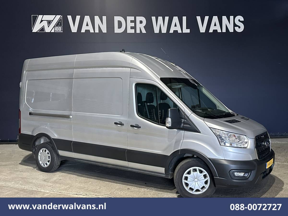 Ford Transit Ford Transit 2.0 TDCI 170pk L3H3 Euro6 Airco | Navigatie | 2500kg Trekhaak | Cruisecontrol Verwarmde voorruit, Parkeersensoren, Bijrijdersbank