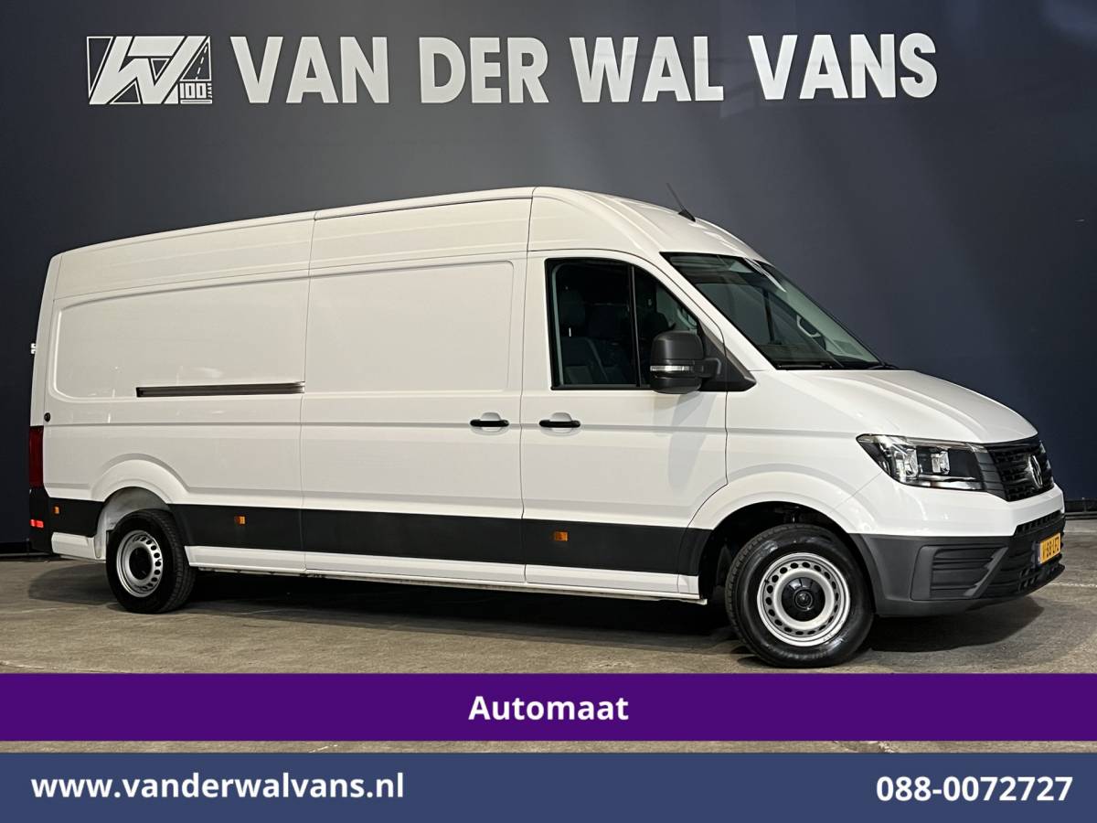 Volkswagen Crafter Volkswagen Crafter 2.0 TDI 140pk Automaat L4H3 L3H2 Euro6 Airco | Camera  | Apple Carplay | Cruisecontrol Android Auto, Stoelverwarming, Bijrijdersbank, 3000kg trekvermogen