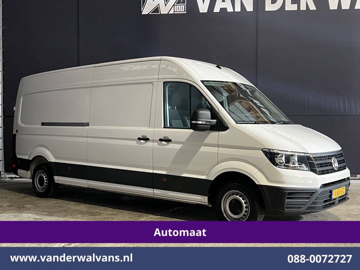 Volkswagen Crafter Volkswagen Crafter 2.0 TDI 140pk Automaat L4H3 L3H2 Euro6 Airco | Camera  | Apple Carplay | Cruisecontrol Android Auto, Stoelverwarming, Bijrijdersbank, 3000kg trekvermogen