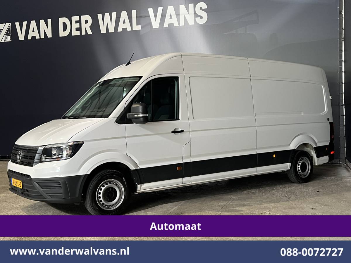 Volkswagen Crafter Volkswagen Crafter 2.0 TDI 141pk Automaat L4H3 L3H2 Euro6 Airco | Camera  | Apple Carplay | Cruisecontrol Android Auto, Stoelverwarming, Bijrijdersbank, 3000kg trekvermogen