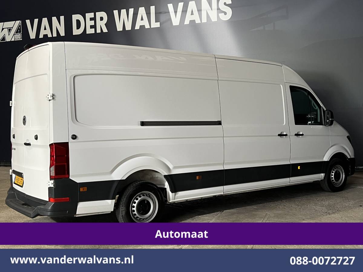 Volkswagen Crafter Volkswagen Crafter 2.0 TDI 141pk Automaat L4H3 L3H2 Euro6 Airco | Camera  | Apple Carplay | Cruisecontrol Android Auto, Stoelverwarming, Bijrijdersbank, 3000kg trekvermogen