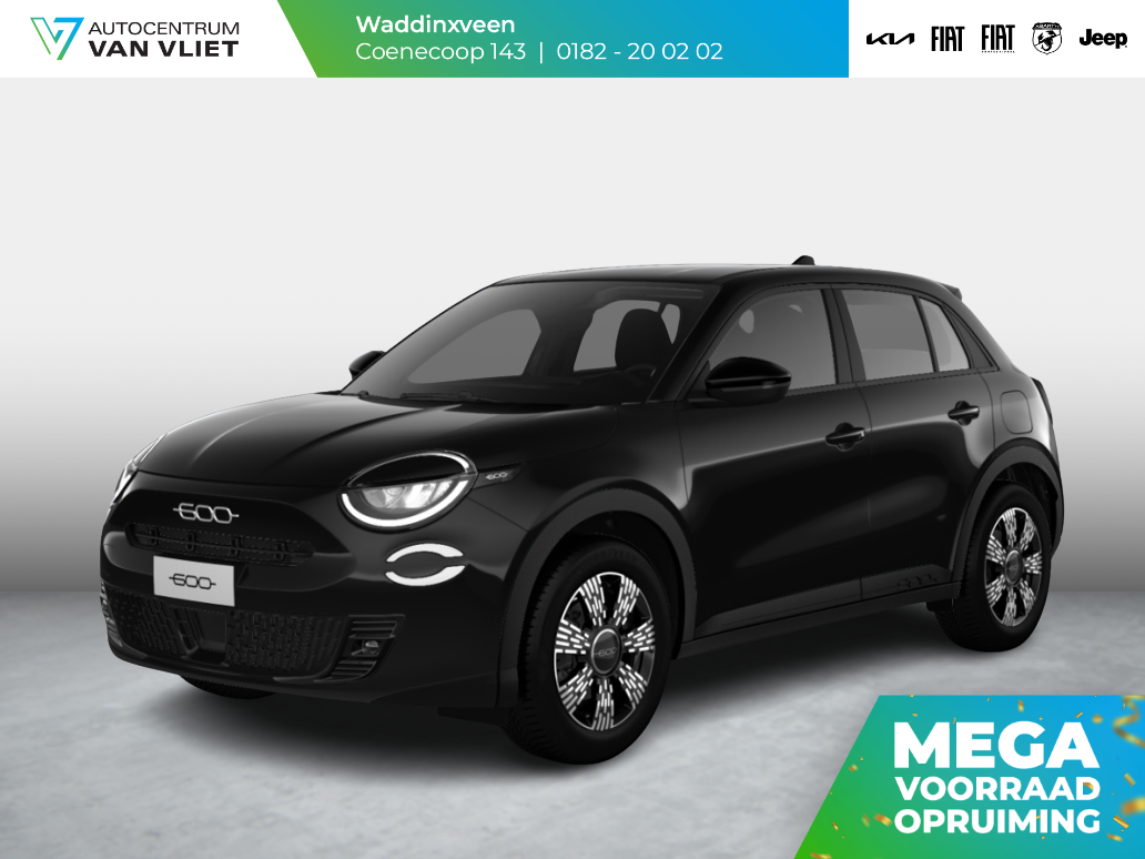 Fiat 600 Fiat 600 1.2 Hybrid Icon | Clima | Navi | Keyless | Camera | Apple Carplay