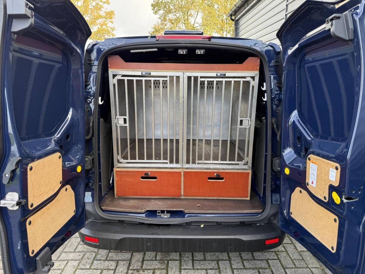 Ford Transit Connect Ford Transit Connect 1.5 EcoBlue Automaat Hondenauto 2x Bench/hondenrek
