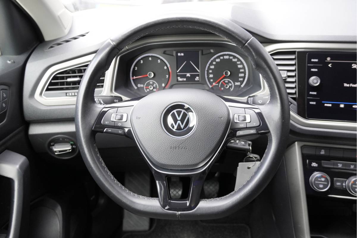 Volkswagen T-Roc Volkswagen T-Roc 1.0 TSI Style BJ2021 Lmv 16″ | Led | Pdc | App-Connect | Navigatie (Niet vrijgeschakeld) | Climate control | Cruise control | Extra getint glas
