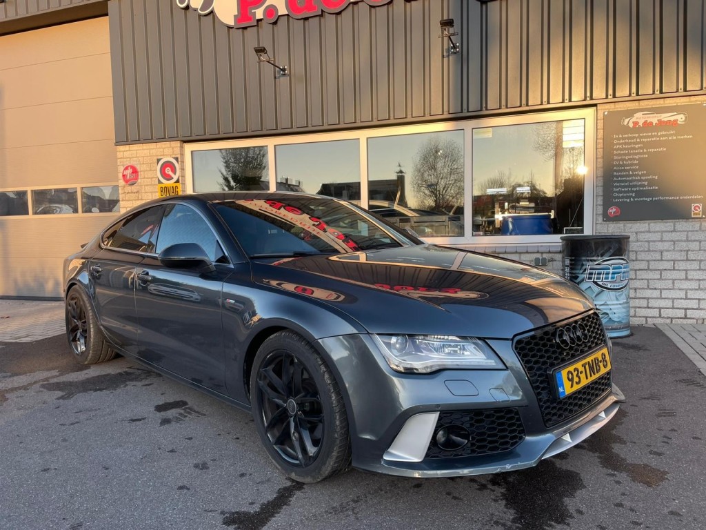 Audi A7 Audi A7 3.0 TDI S-line RS7 look Youngtimer Quattro Stoelverwarming Actieve spoiler Camera