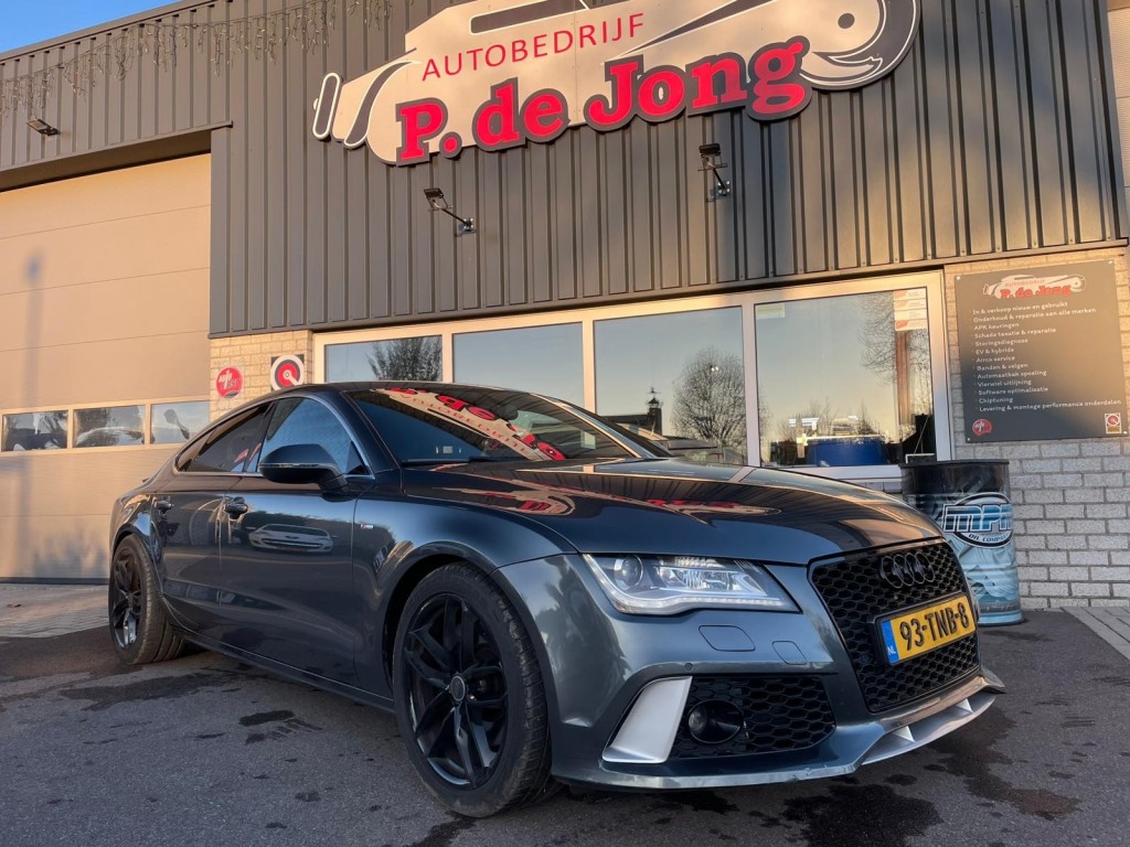 Audi A7 Audi A7 3.0 TDI S-line RS7 look Youngtimer Quattro Stoelverwarming Actieve spoiler Camera