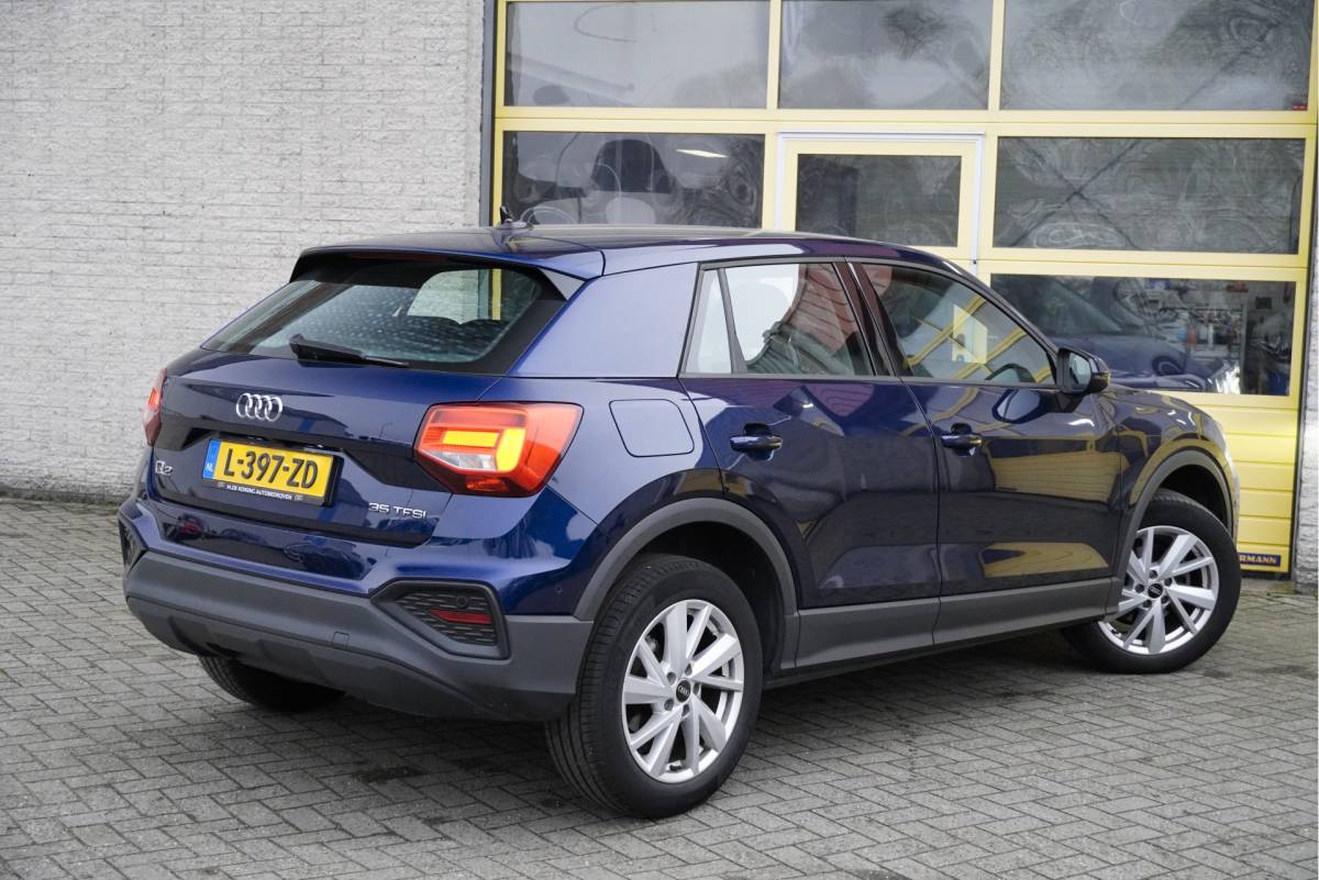 Audi Q2 Audi Q2 35 TFSI 150PK! Pro Line BJ2021 Lmv 17″ | Led | Pdc | Navi | Achteruitrijcamera | Climate control | Cruise control | Getint glas