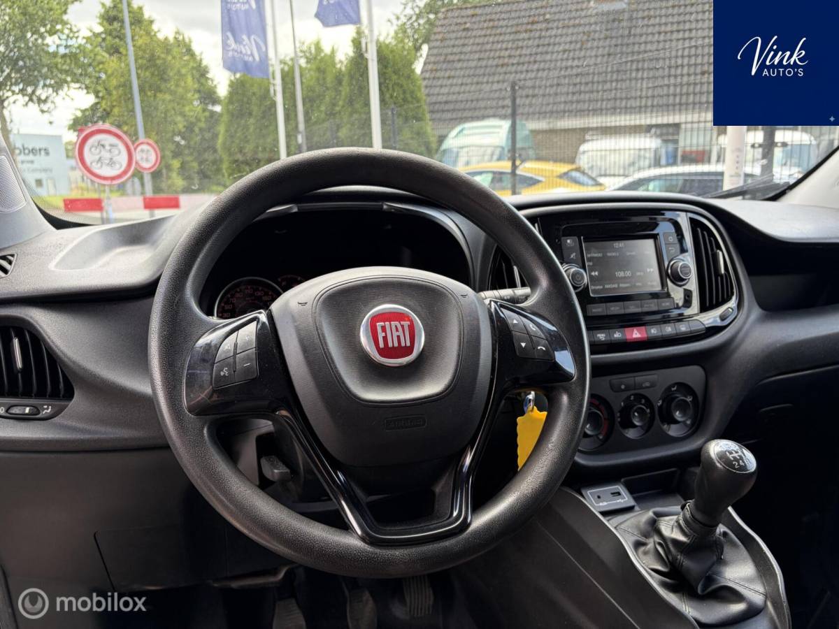 Fiat Doblò Fiat Doblò Cargo 1.3 MJ L1H1 SX | 90 PK | Airco | 2x Schuifdeur | NAV | Trekhaak | Parkeersensoren