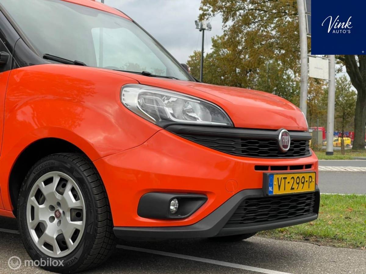 Fiat Doblò Fiat Doblò Cargo 1.3 MJ L1H1 SX | 90 PK | Airco | 2x Schuifdeur | NAV | Trekhaak | Parkeersensoren