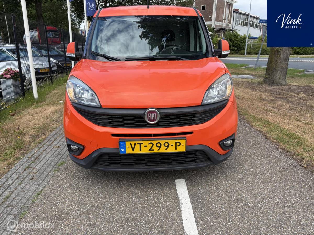 Fiat Doblò Fiat Doblò Cargo 1.3 MJ L1H1 SX | 90 PK | Airco | 2x Schuifdeur | NAV | Trekhaak | Parkeersensoren