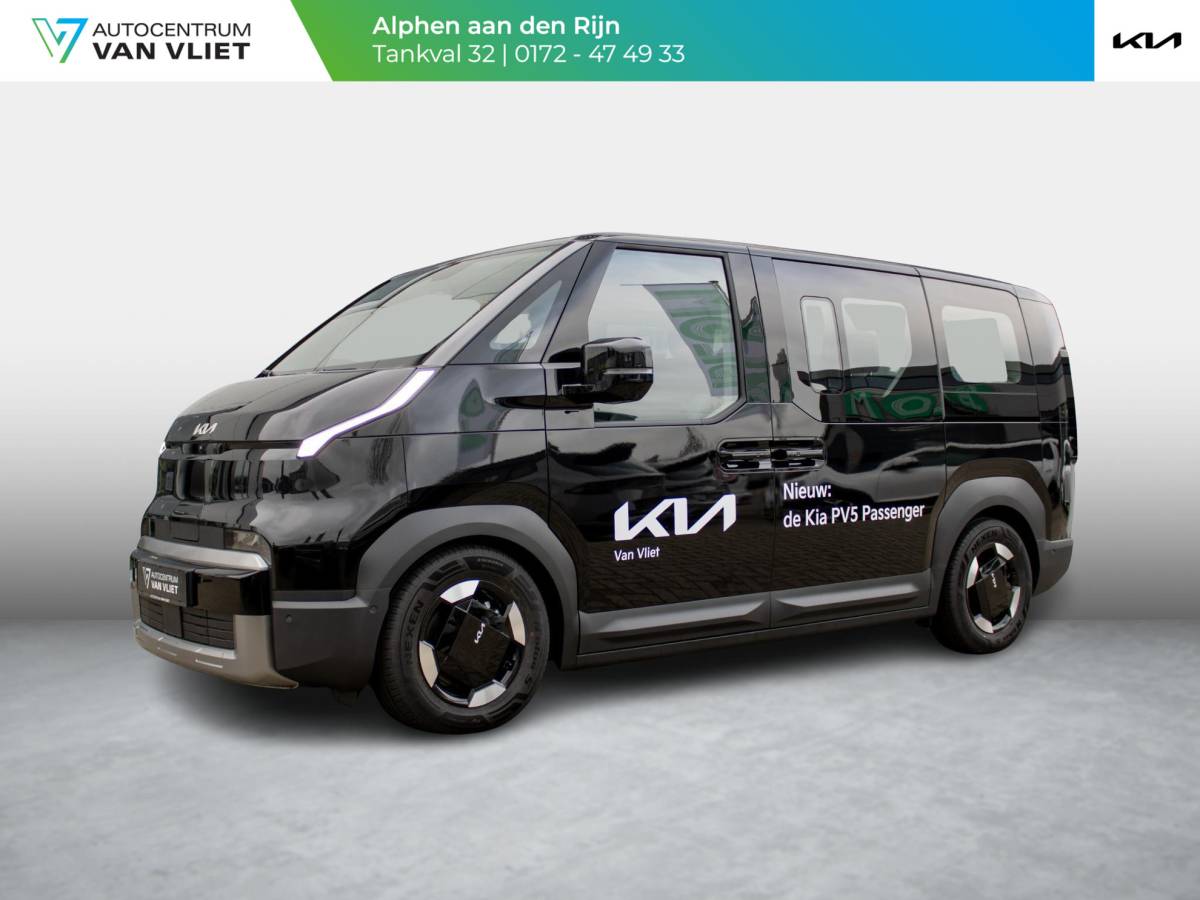 Kia PV5 Kia PV5 Passenger Elite Executive 71.2 kWh | Stoel en stuurverwarming | 360 graden camera |  Elektrisch bedienbare schuifdeuren links en rechts |