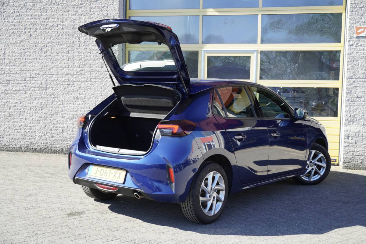 Opel Corsa Opel Corsa 1.2 5drs GS Line BJ2020 Lmv 16″ | Led | App-Connect | Airco | Cruise control | Zwarte hemel | Sportstoelen | Getint glas