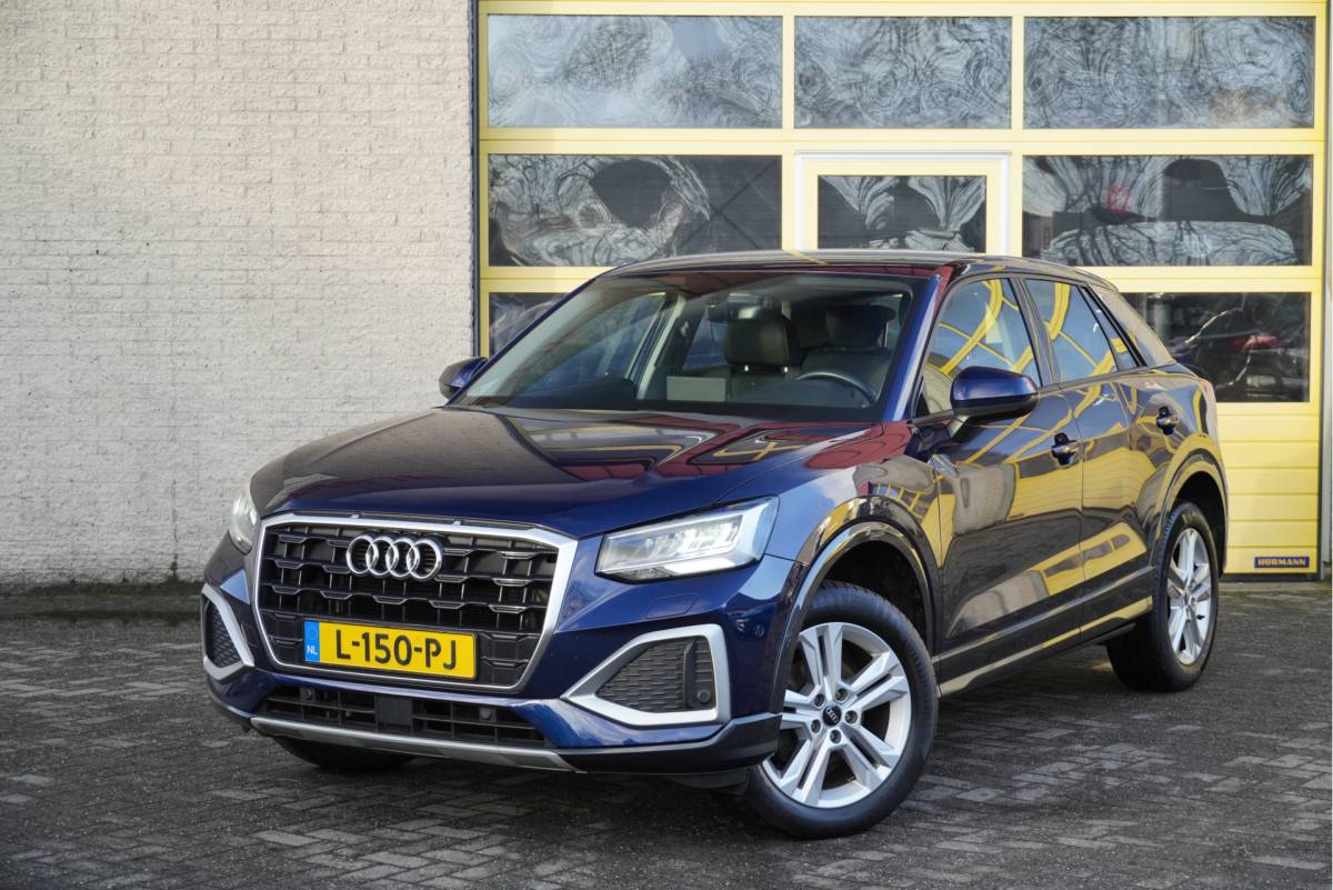 Audi Q2 Audi Q2 35 TFSI 150PK! Business Edition BJ2021 Lmv 17″ | Led V+A | Pdc | Navi | Afneembare trekhaak | App-Connect | Bang&Olufsen Audio | Virtual cockpit | Climate control | Cruise control | Getint glas