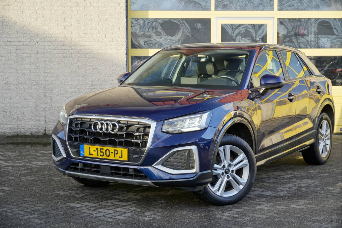 Audi Q2 Audi Q2 35 TFSI 150PK! Business Edition BJ2021 Lmv 17″ | Led V+A | Pdc | Navi | Afneembare trekhaak | App-Connect | Bang&Olufsen Audio | Virtual cockpit | Climate control | Cruise control | Getint glas