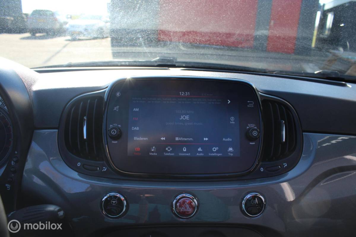 Fiat 500C Fiat 500 Cabrio 1.0 Hybrid Airco/PDC/Carplay/Cruisecontrole