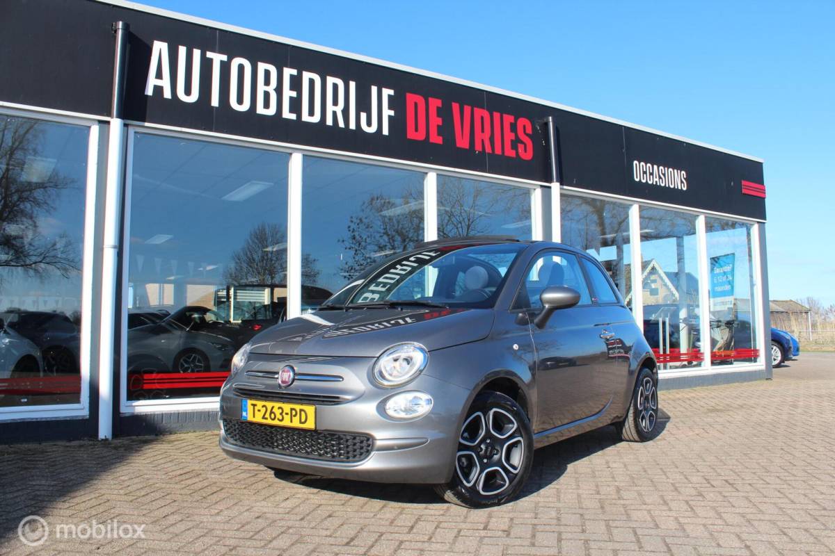 Fiat 500C Fiat 500 Cabrio 1.0 Hybrid Airco/PDC/Carplay/Cruisecontrole