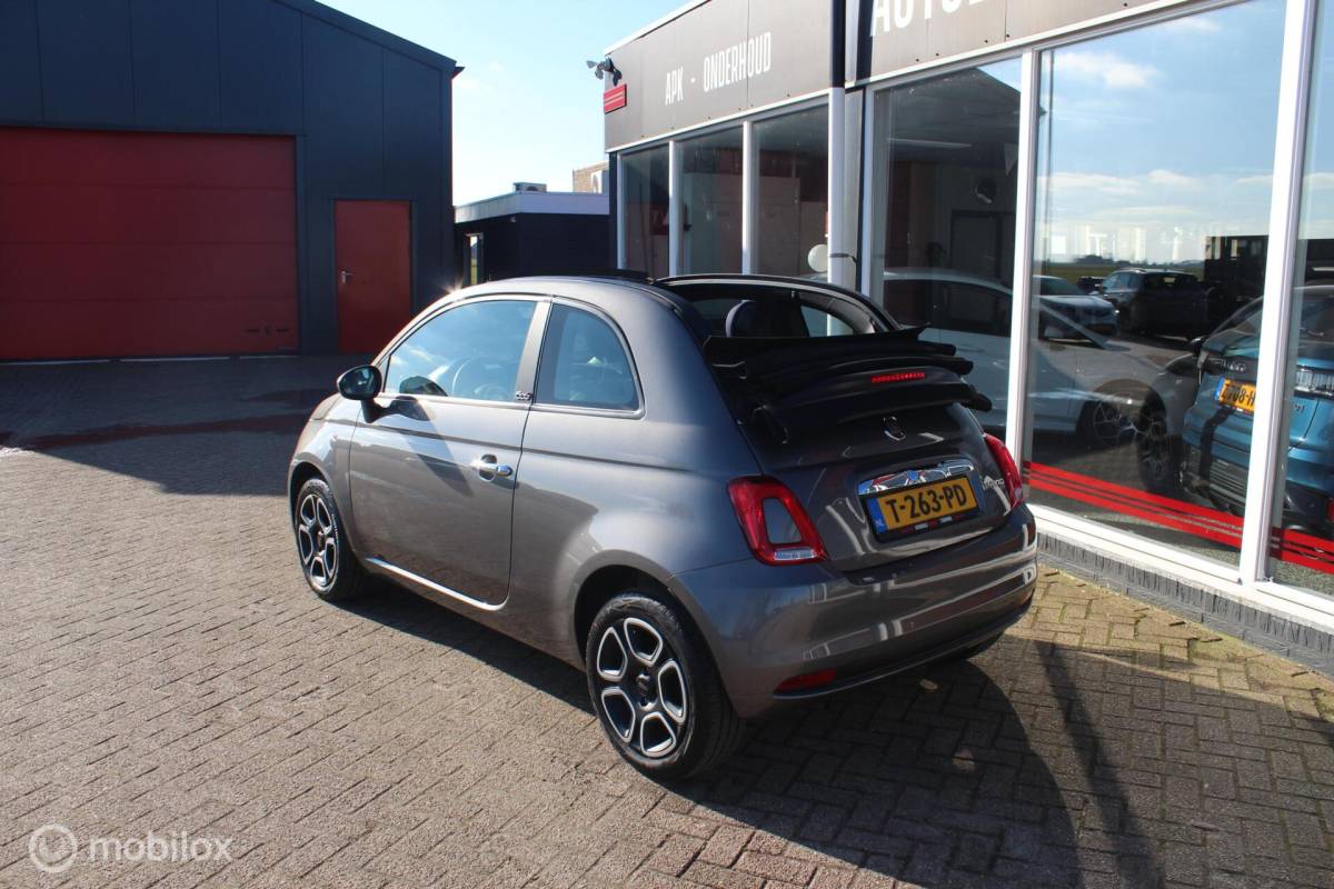 Fiat 500C Fiat 500 Cabrio 1.0 Hybrid Airco/PDC/Carplay/Cruisecontrole